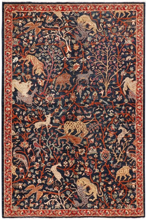 Multi Colored Hunting 6' x 8' 11-SKU 71464
