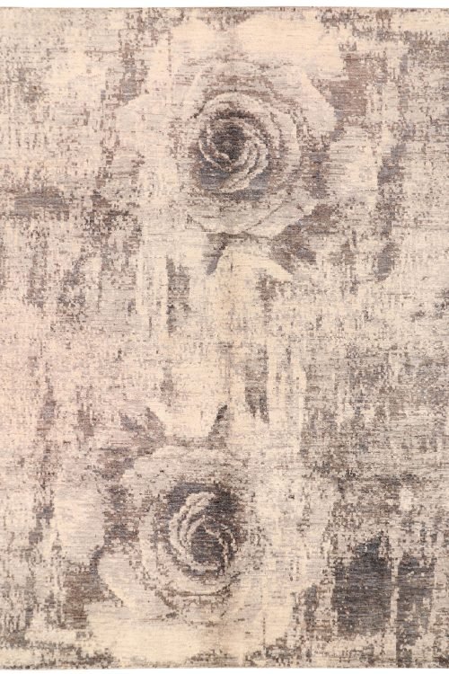Silver Abstract 7' 8 x 10' 2-SKU 71442