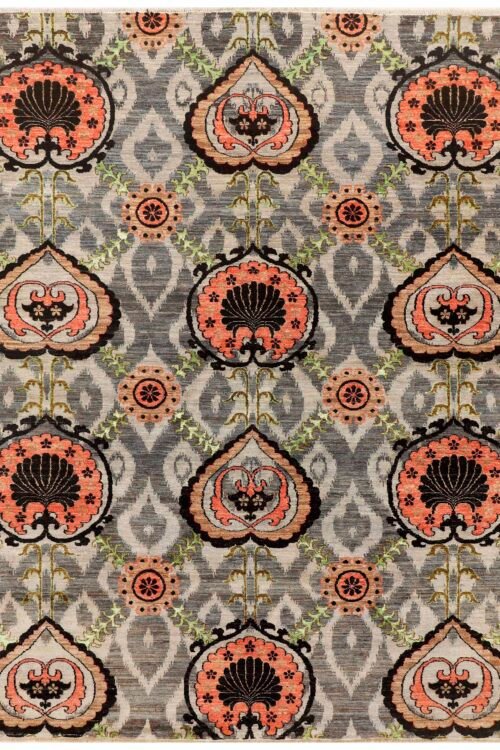 Multi Colored Ikat 8' 0 x 10'  - SKU 10005