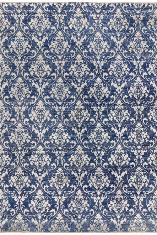 Slate Blue Ikat 8' 0 x 10'  - SKU 10007