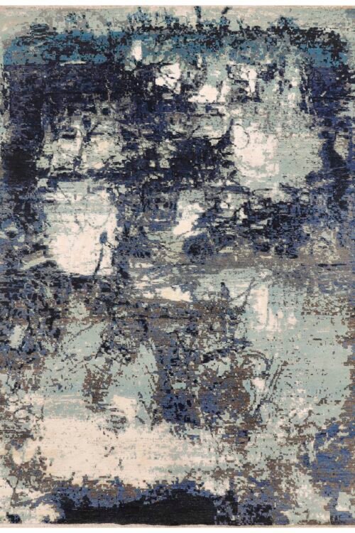 Multi colored Abstract 8' 0 x 10'  - SKU 10013