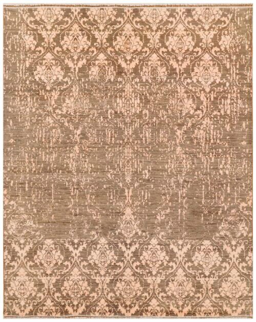 Beige/Beige/Brown Ikat 8' 0 x 10'  - SKU 10021