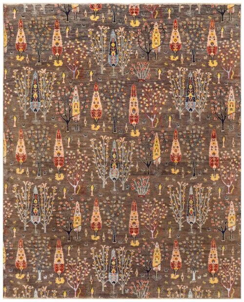 Beige/Brown Ziegler 8' 0 x 10'  - SKU 10022