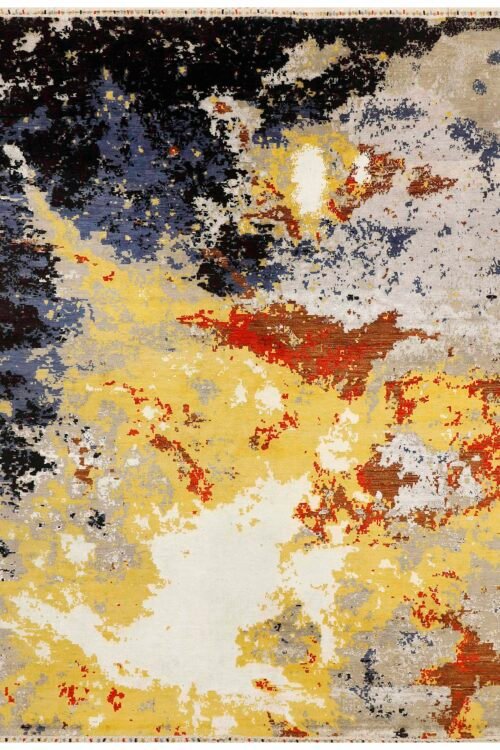Multi colored Abstract 8' 0 x 10'  - SKU 10024
