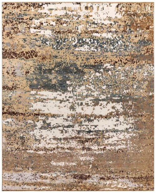 Multi colored Abstract 8' 0 x 10'  - SKU 10035