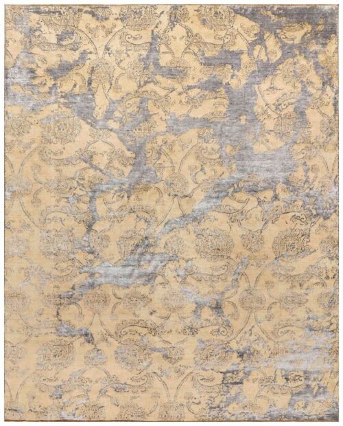 Beige/Grey Abstract 8' 0 x 10'  - SKU 10040