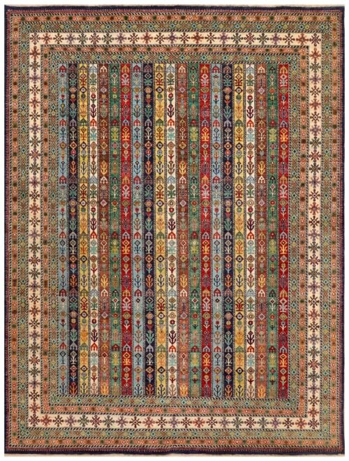 Multi Colored Shawl  9' 0 x 12'  - SKU 10045