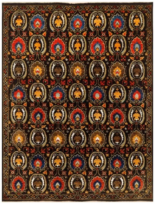 Multi Colored Zeigler  9' 0 x 12'  - SKU 10052