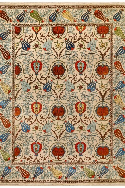Antique White Zeigler  9' 0 x 12'  - SKU 10053