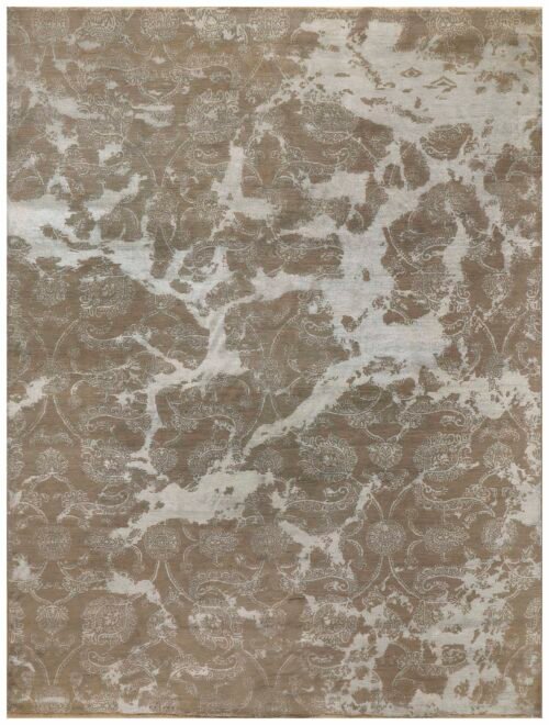 Tan Abstract  9' 0 x 12'  - SKU 10064