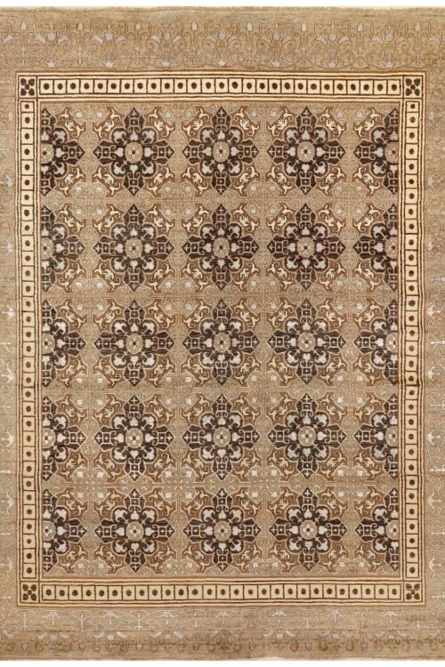 Grey/Brown Zeigler  9' 0 x 12'  - SKU 10074