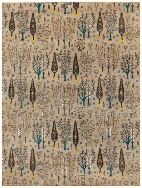 Multi Colored Zeigler  9' 0 x 12'  - SKU 10077