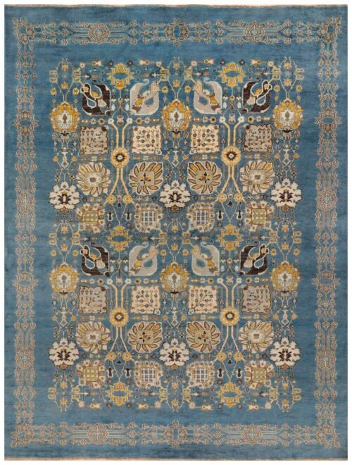 Steel Blue Zeigler  9' 0 x 12'  - SKU 10080