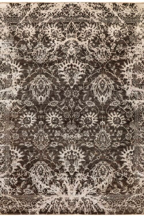 Beige/Brown Zeigler  9' 0 x 12'  - SKU 10081